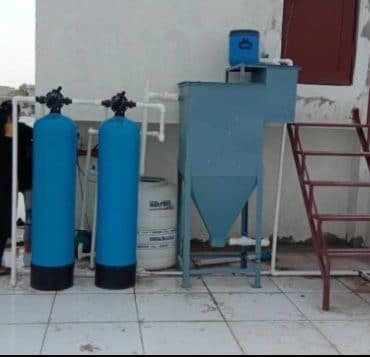Hospital wastewater treatment plant